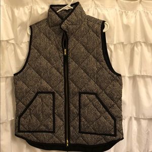 J Crew Herringbone Vest